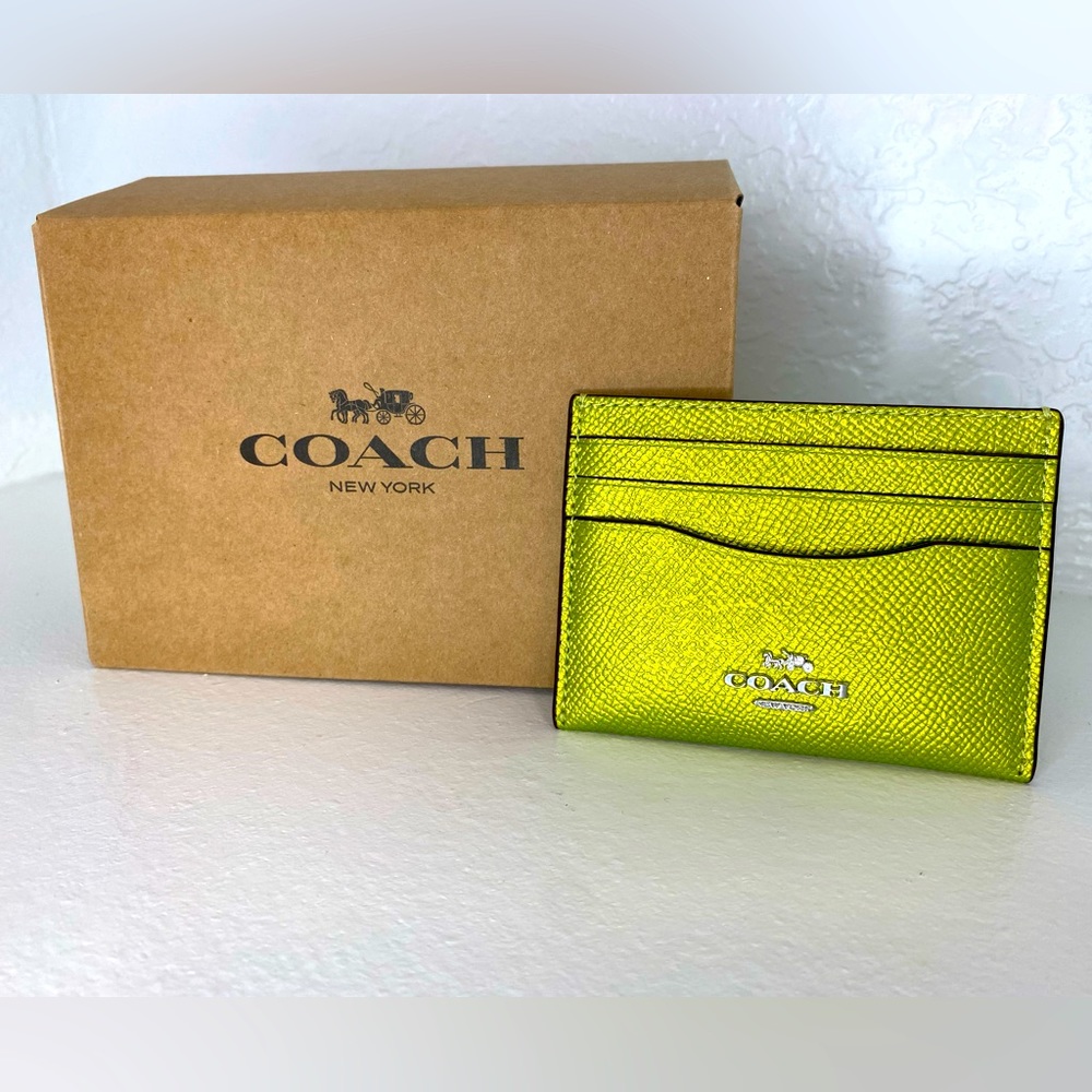 Coach card holder